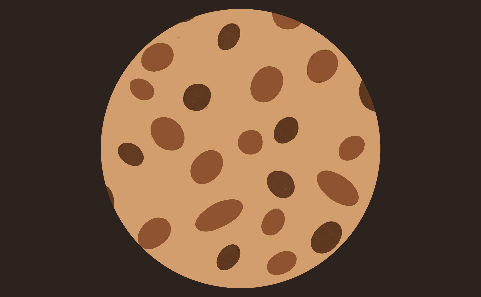 Dermoscopic illustration showing round to oval brown globules — well-defined pigmented structures of varying regularity